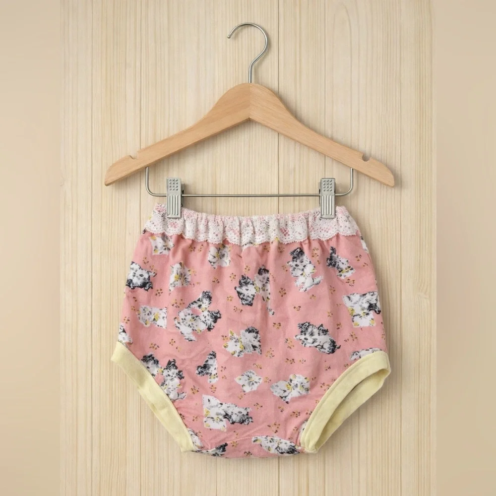 Handmade Small Shop Puppy Bloomies. Size 18/24 months. Great Condition